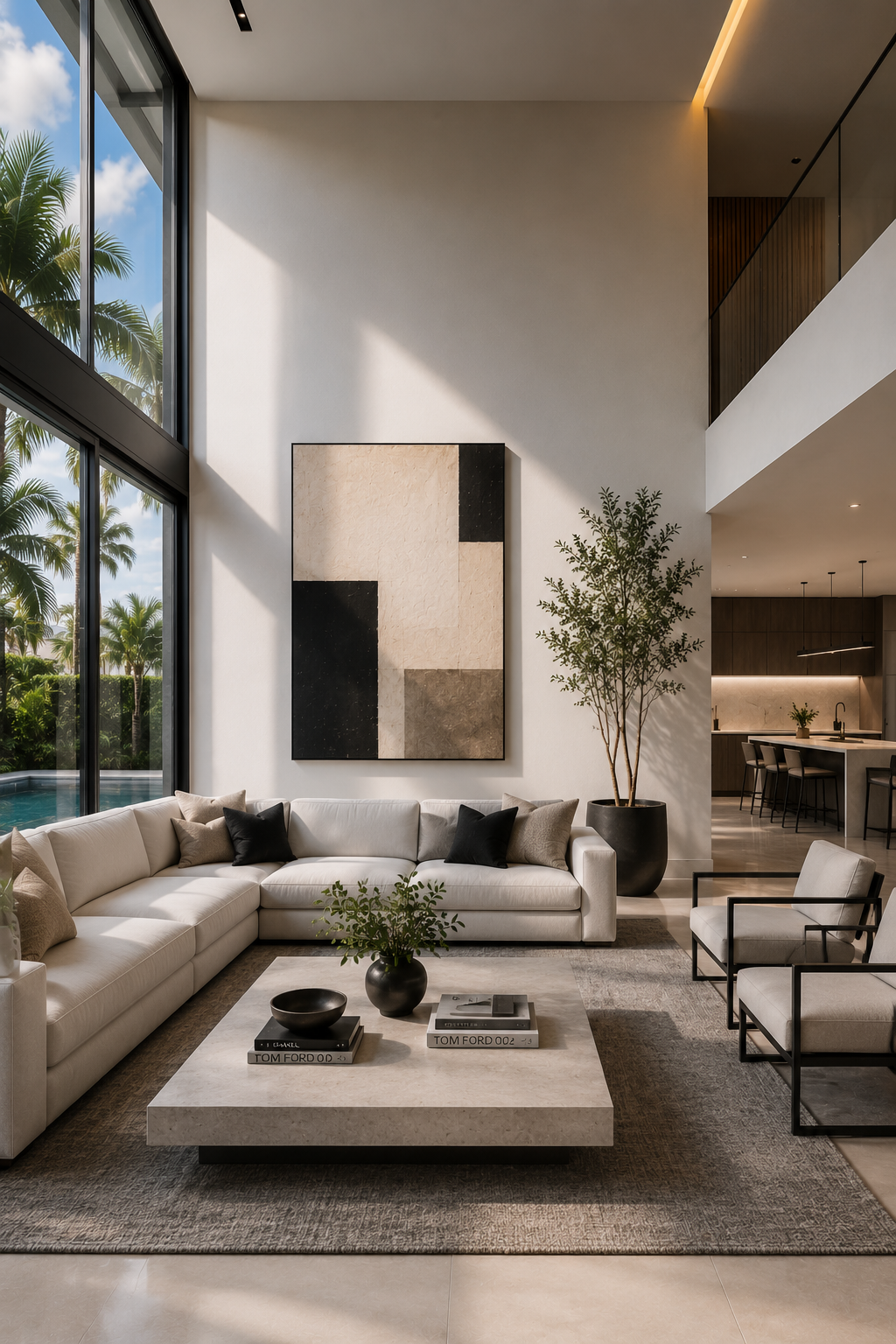 Luxury Miami interior - Combo Studio Paint